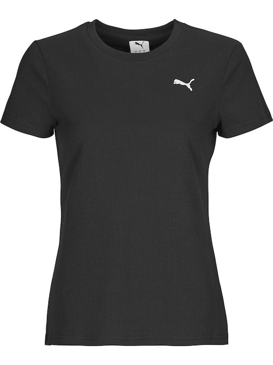 Γυναικείο Αθλητικό T-shirt Μαύρο