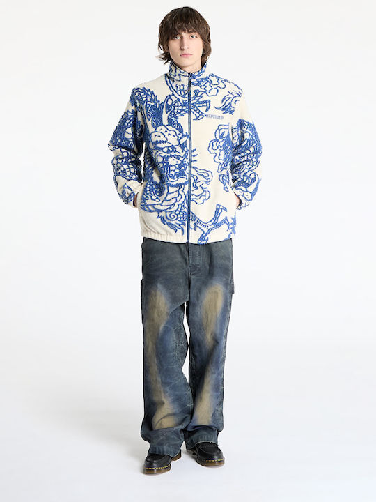 Μπουφάν Διπλής Όψης Off White, Navy