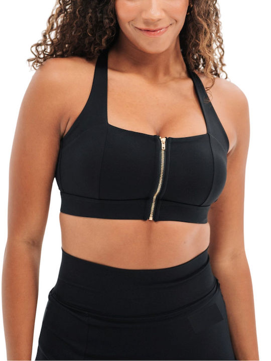 Pilar Women's Athletic Sports Bra Black