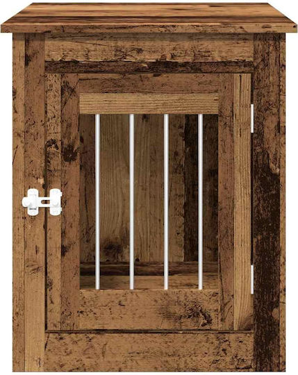 vidaXL Dog House Outdoor Brown 55x75x65cm