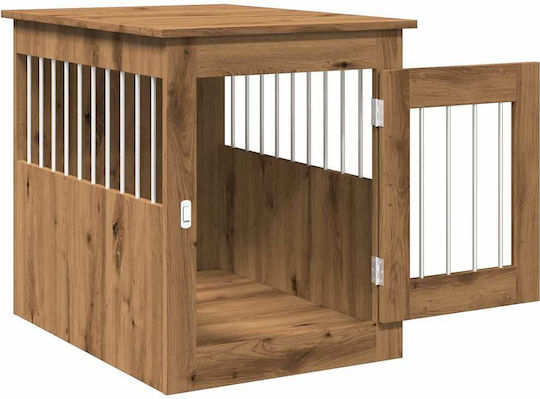 vidaXL Dog House Outdoor Brown 55x75x65cm
