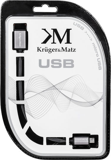 Usb Cable Micro Usb Socket-plug 0.2 M Kruger&matz