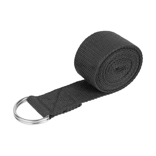 Yoga - Pilates Accessories Yoga Belt Exercise Band Black Rebel Active