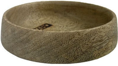 Nakaro Wood Μπωλ Σερβιρίσματος Στρογγυλό Ξύλινο με Διάμετρο 12εκ.