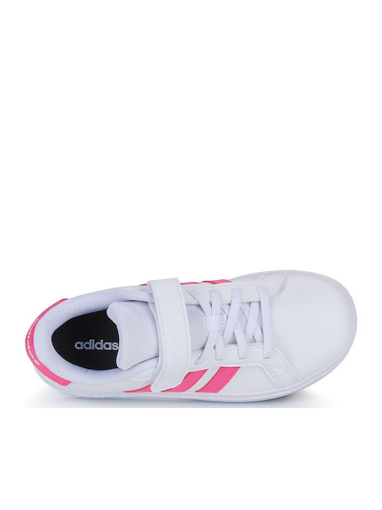 Grand Court 2.0 El C Kids Sneakers with Scratch White