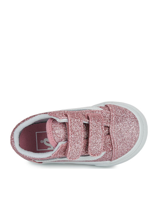 Old Skool OLD SKOOL V Kids Sneakers with Scratch Pink