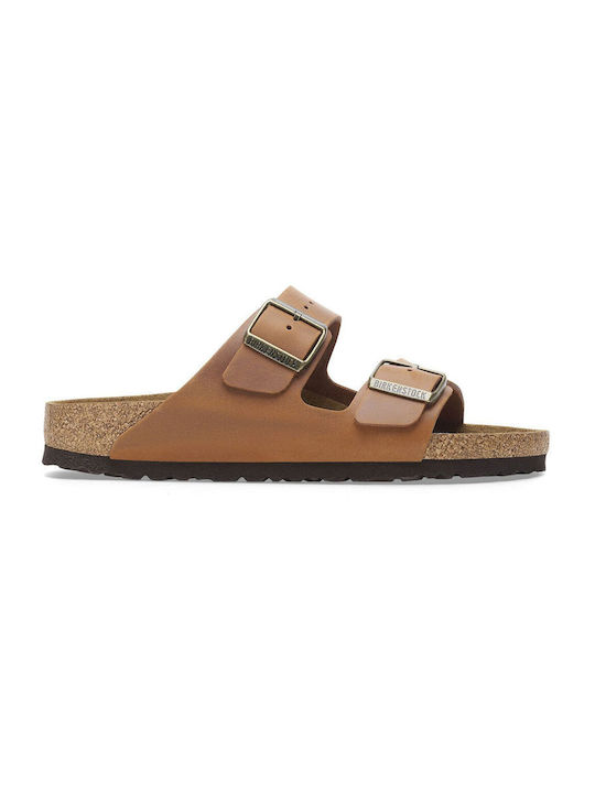 Birkenstock 'arizona' Flache Sandalen für Damen in Tabac Braun Farbe