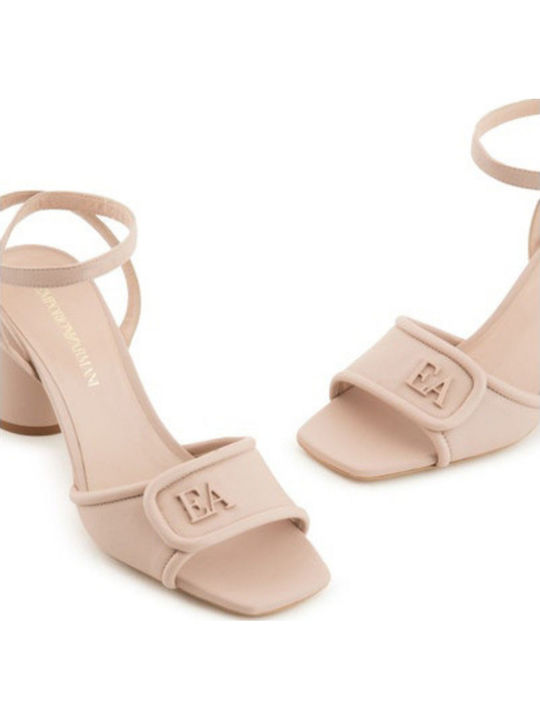 Emporio Armani Πέδιλα Ροζ