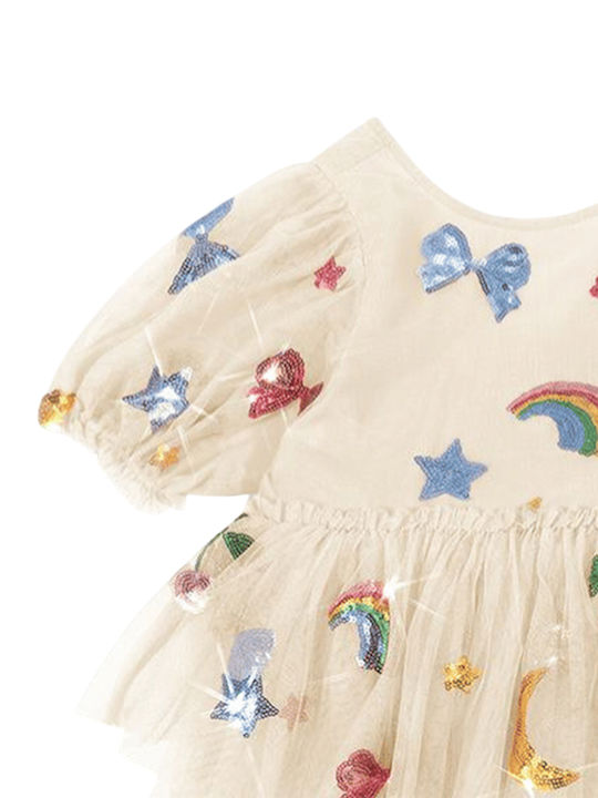 Konges Slojd Children's Dress Rainbow