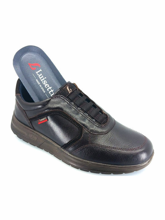 Adidași Pentru Bărbați Maro Din Piele