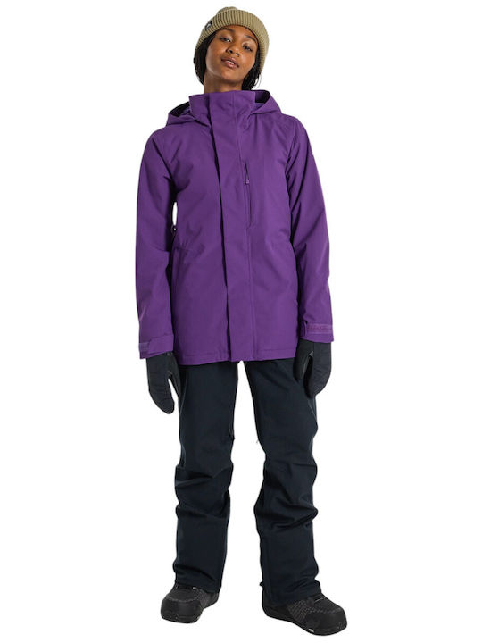 Burton Jet Ridge Women's Ski & Snowboard Jacket Purple 23829101500