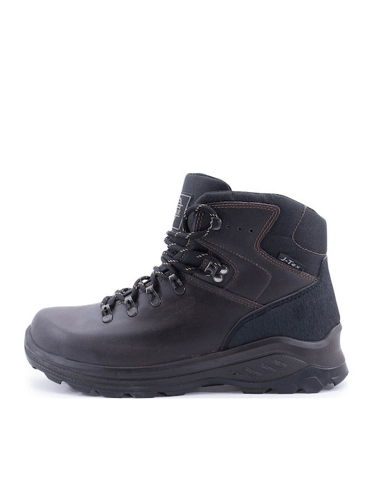 Jacalu Men's Brown Hiking Boots