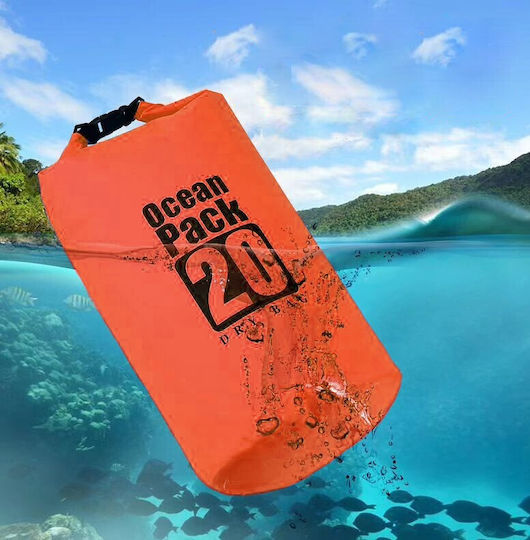 Shimatsu Στεγανός Σάκος 5lt Πορτοκαλί