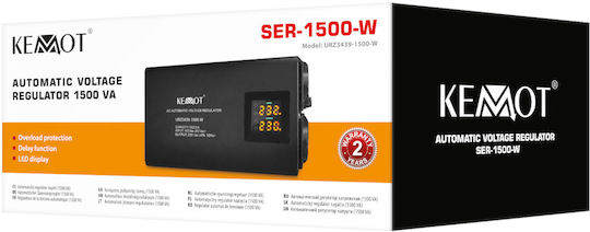 Stabilizator de Tensiune Automat Kemot Ser-1500-w Precizie 8%