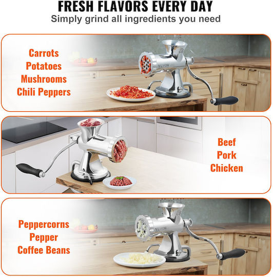 Vevor Meat Grinder Plate with Hole 5mm