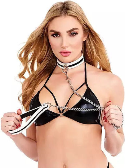 Dream Toys Glow In Dark Halsband in Schwarz Farbe