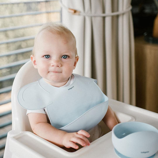 Babyono Водоустойчива Слинга Силиконова с Бутон и Джоб Синя за 6 м+