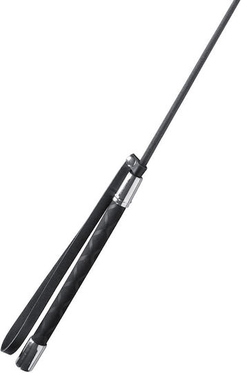 Fetish Tentation Peitsche in Schwarz Farbe