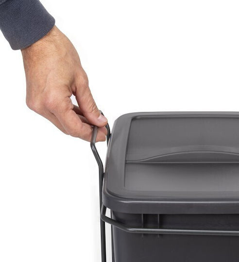 Emuca Kunststoff Gewerbliche Abfallbehälter Recycling 35Es Gray