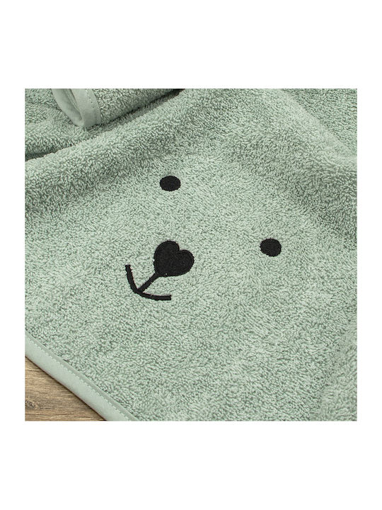 Lino Home Set Babyhandtücher 2 Stück Mint Gewicht 450gr/m²