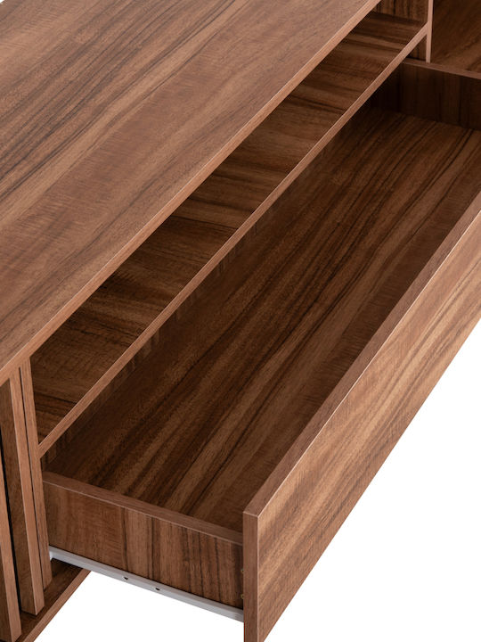 TV Stand Harry Natural Wood-Black L40xD47xH200cm