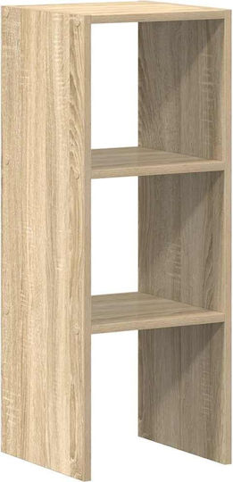 Bücherschrank Kaffee 30x30x80cm