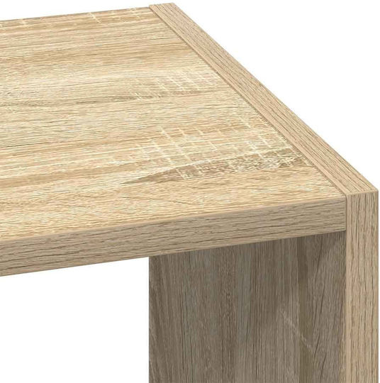 Bücherschrank Kaffee 30x30x80cm