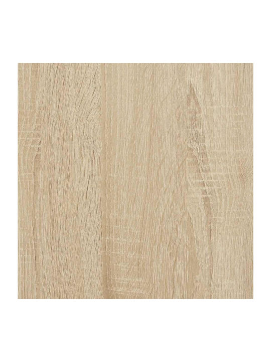 Wall Living Room Cabinet Made of Particle Board Brown 60x30x41cm