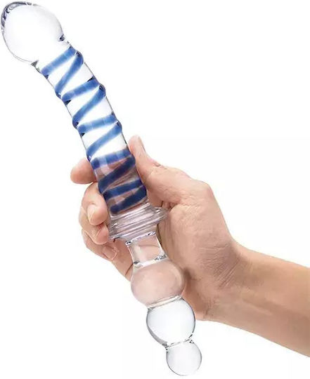 Glas Dildo Γυάλινο Dildo Διάφανο