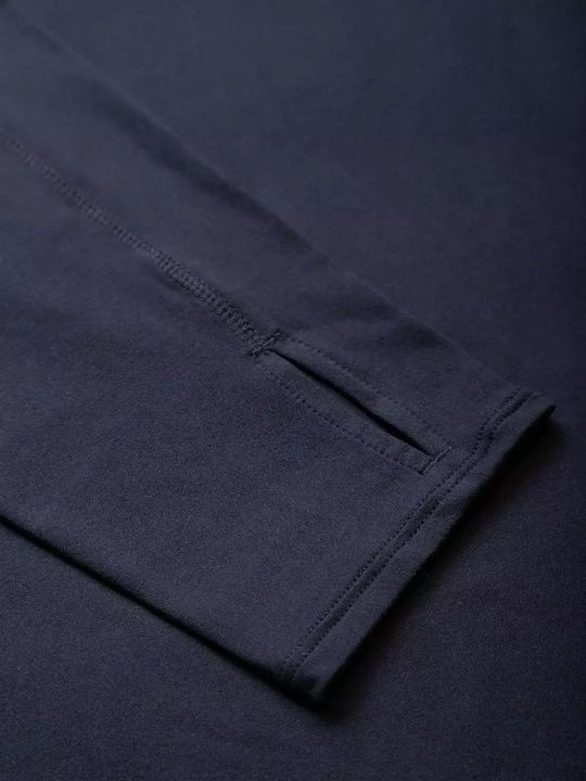Ronhill Bluza termica pentru femei cu maneci lungi Negru