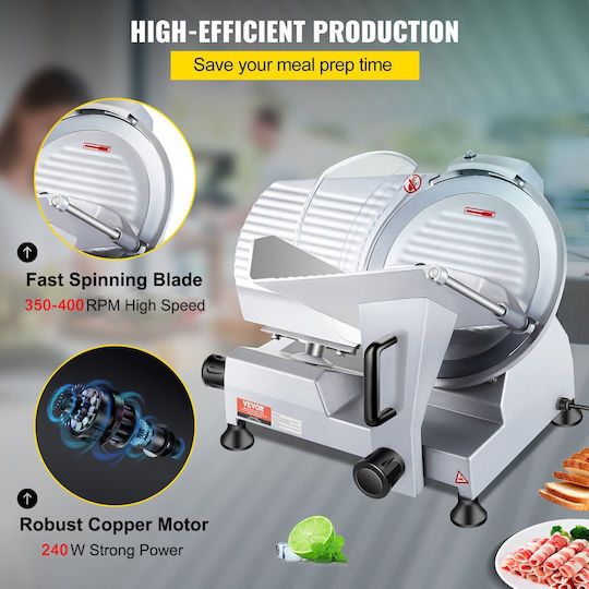 Vevor Commercial Ham Slicer 254mm