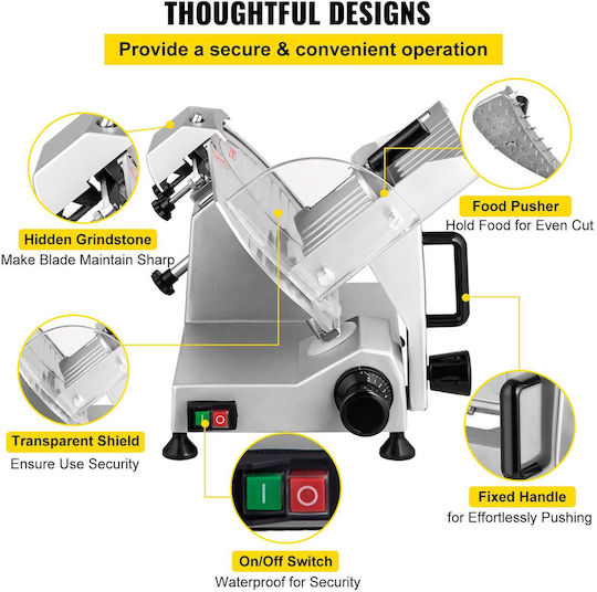 Vevor Commercial Ham Slicer 203.2mm