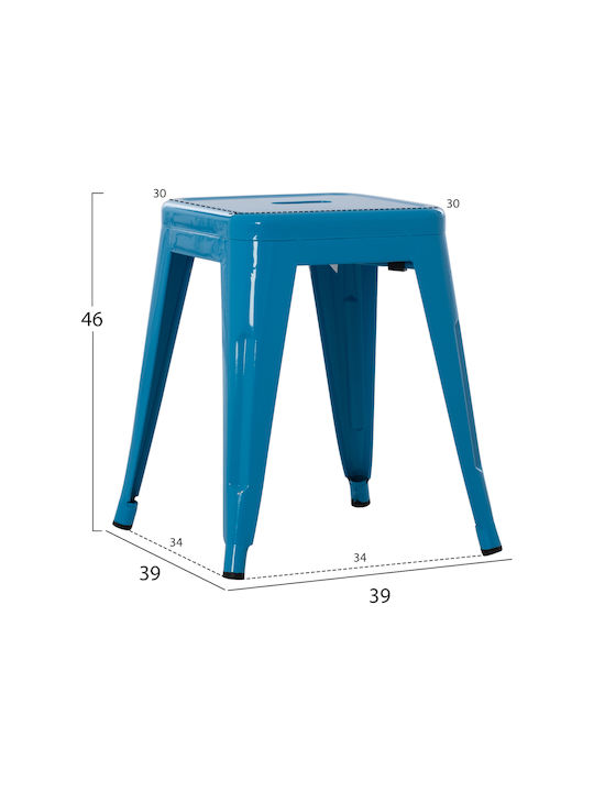 Stool Outdoor Melita Blue