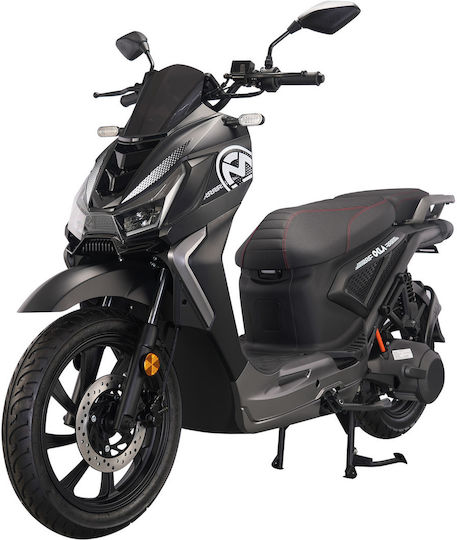 Omax Motocicletă Electrică Autonomie 75km Roșu Culoare