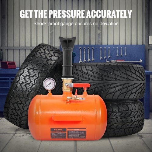 Vevor Tire Inflator 5L Manometer 145 Psi Cars & ATV Ltb5gal145psi1hjxv0