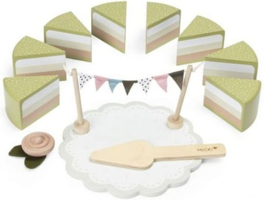 Micki Wooden Cake Toys for 3+ Years 12 Pieces