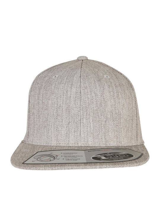 Flexfit 110 Fitted Snapback Heathergrey Ss23 110-03061