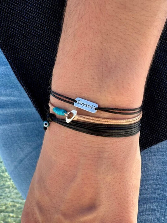 Irmelia Men's Bracelet made of Cord