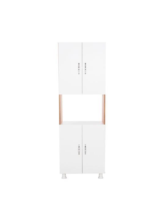 Dulap de podea Natural White 55.5x32x165buc