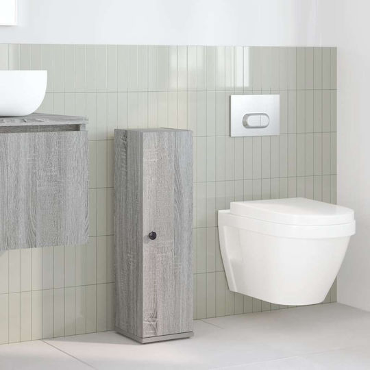 vidaXL Badezimmerschrank B20.5xT22xH72cm Sonoma