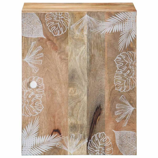 vidaXL Wood Bathroom Cabinet L38xW33.5xH48cm Brown