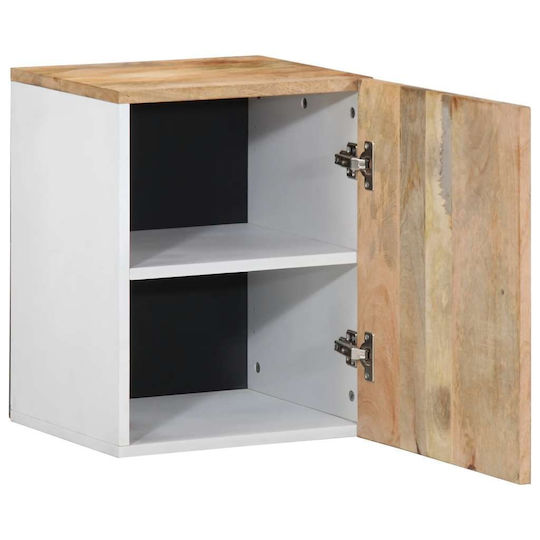 vidaXL Wood Bathroom Cabinet L38xW33.5xH48cm Brown