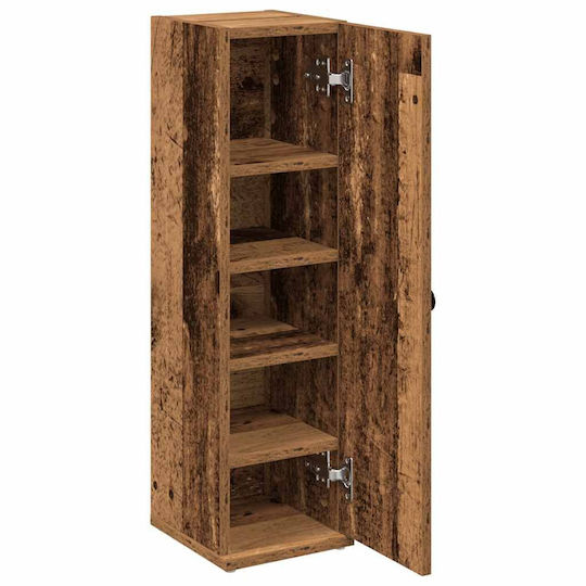 vidaXL Bathroom Cabinet L20.5xW22xH72cm Brown