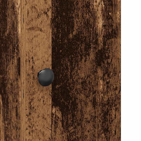 vidaXL Bathroom Cabinet L20.5xW22xH72cm Brown