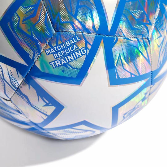 adidas Uefa Champions League Foil Training 23/24 Soccer Ball Silver