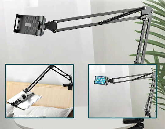 Powertech Desk Stand for Mobile in Black color PT-1353
