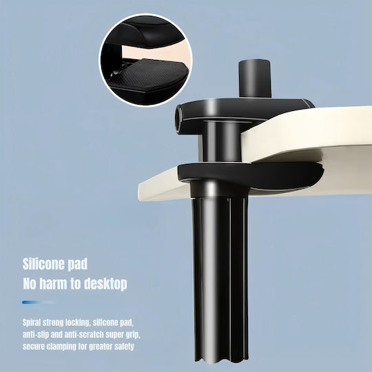Powertech Desk Stand for Mobile in Black color PT-1353