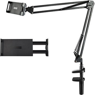 Powertech Desk Stand for Mobile in Black color PT-1353