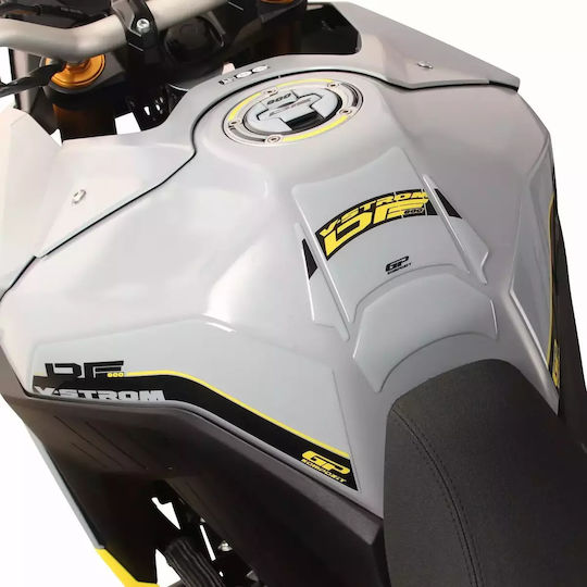 Gpk Σετ 3d Προστατευτικά Ρεζερβουάρ Suzuki V-strom 800 De 2023-2025 Γκρι
