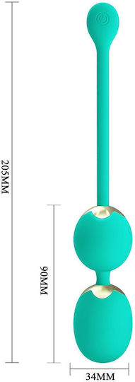 Pretty Love Lechies Dream Chaser 5 Green Wireless Remote Control 12 Vibration Functions Memory